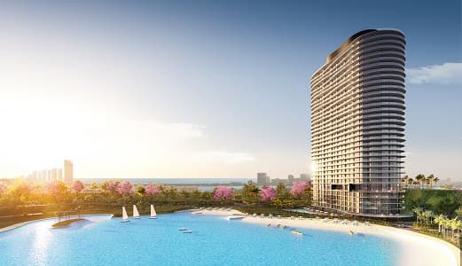 One Park Tower by Turnberry - 1699446452126 Rendering EDIFICIO Y LAGOON 002