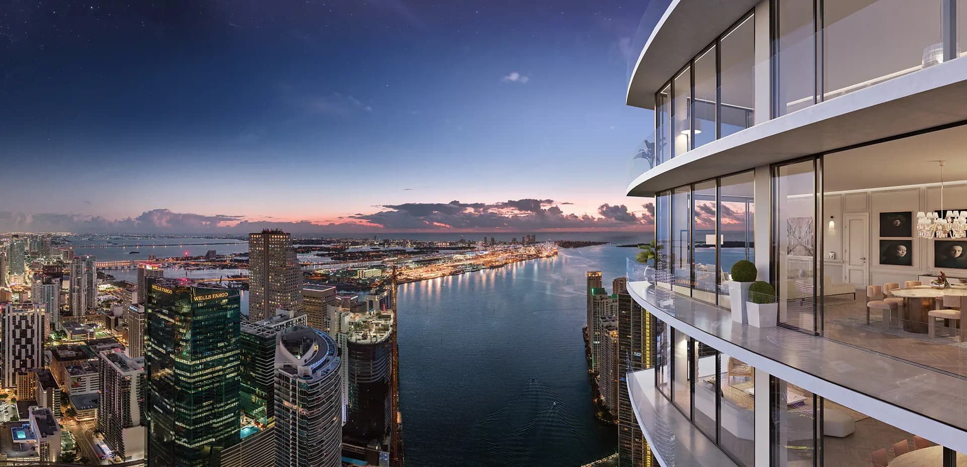 Baccarat Residences Brickell - 444 Brickell Ave, Miami, FL 33131, USA