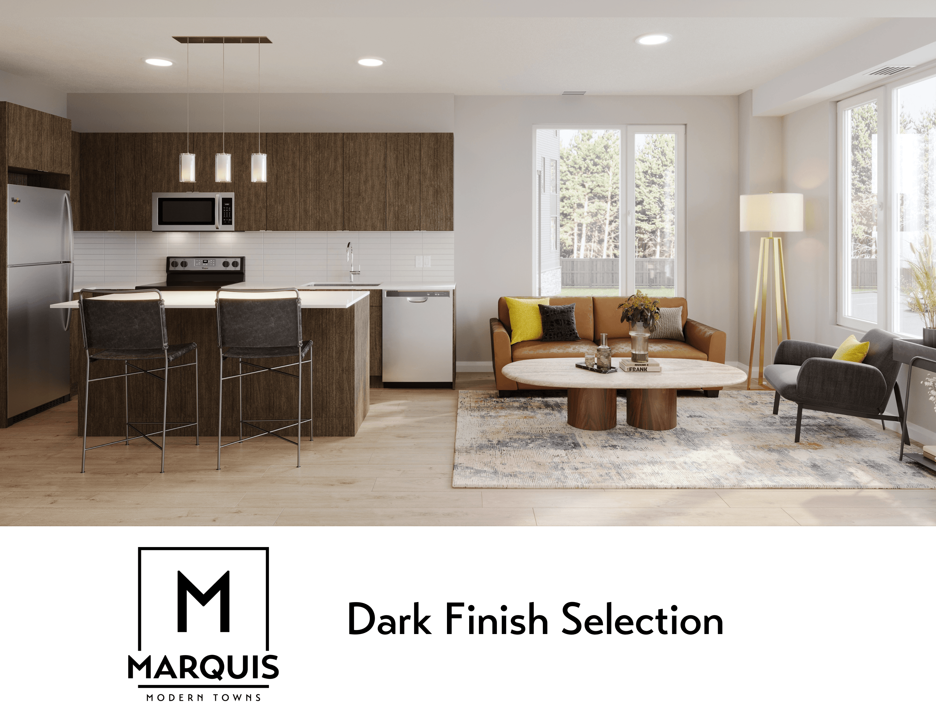 Marquis Modern Towns - Dark Finish Selection