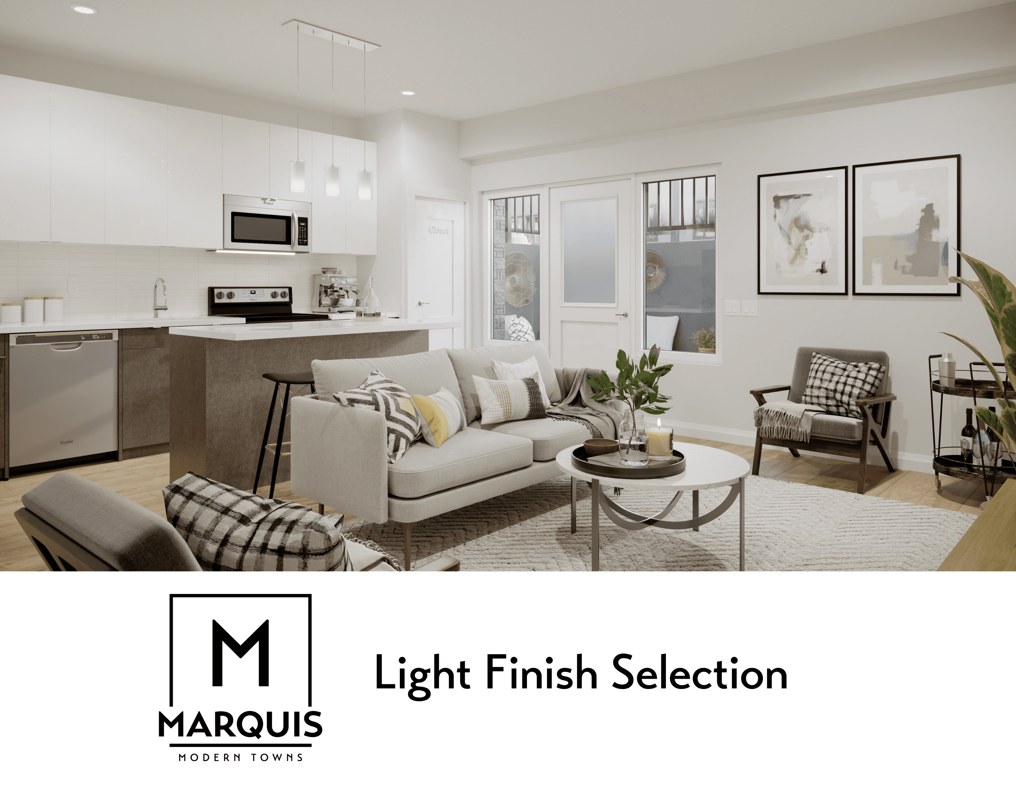 Marquis Modern Towns - Light Finish Selection