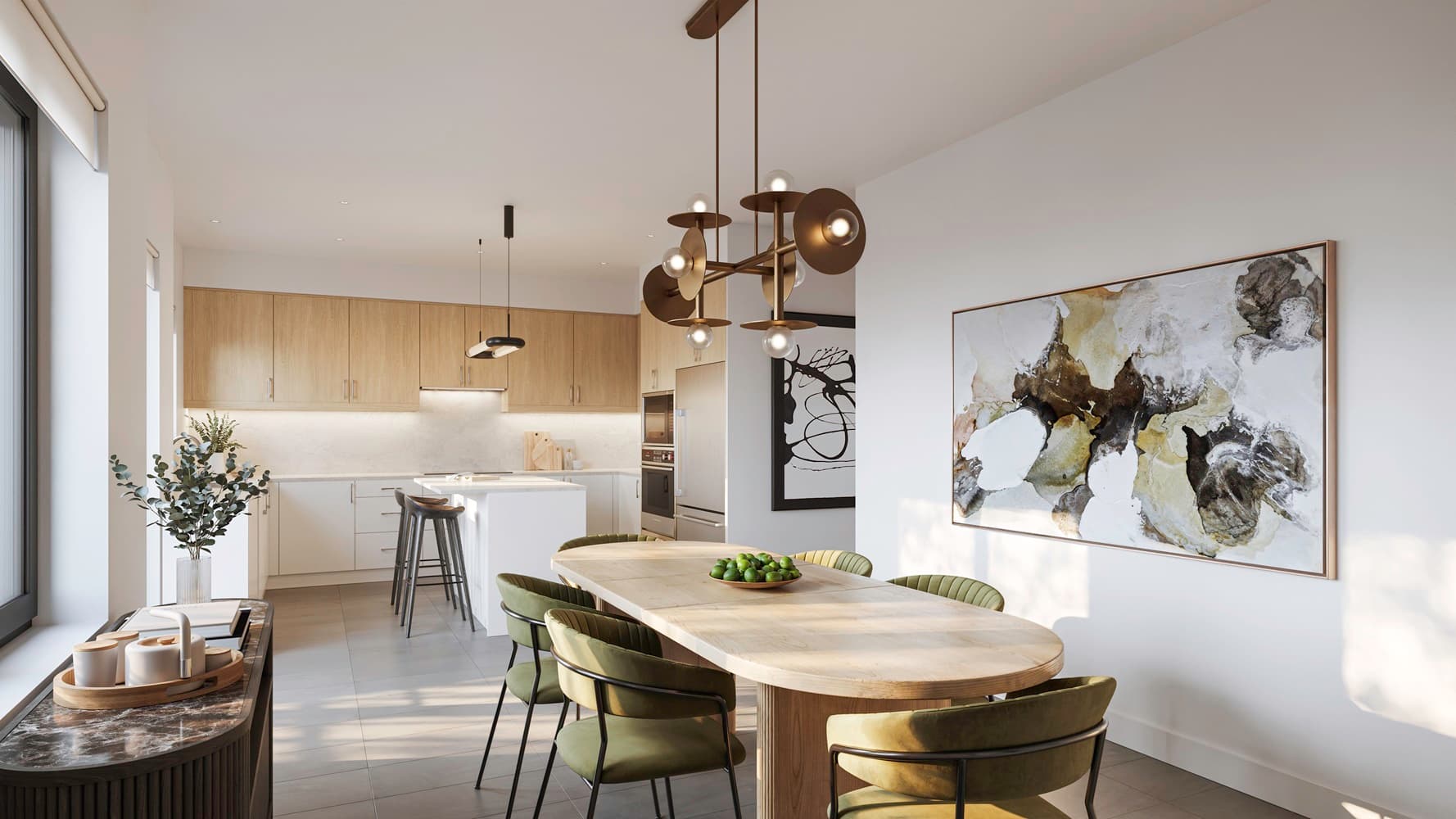 Skylands Townhomes - Skylands Kitchen