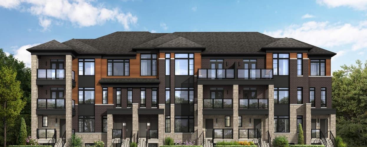 The Social Urban towns at Caledon club Townhouse Caledon Ontario Canada preconstruction