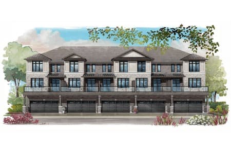 West & Post Towns Townhouse Oakville Ontario Canada preconstruction