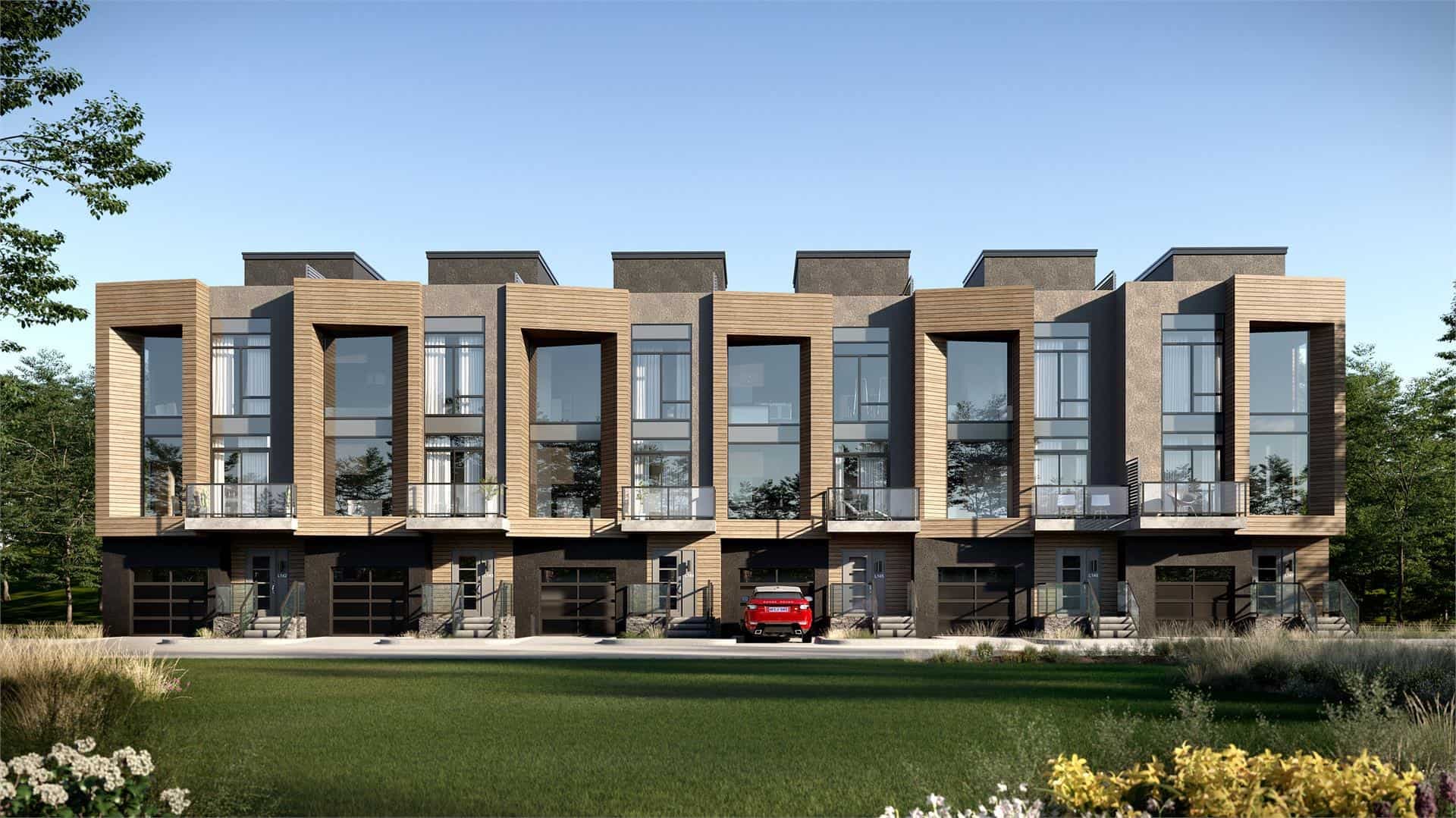 The Summit Townhouse Huntsville Ontario Canada preconstruction