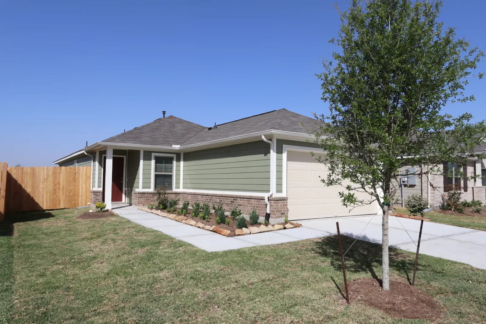 Mustang Crossing Detached Alvin Texas Usa preconstruction