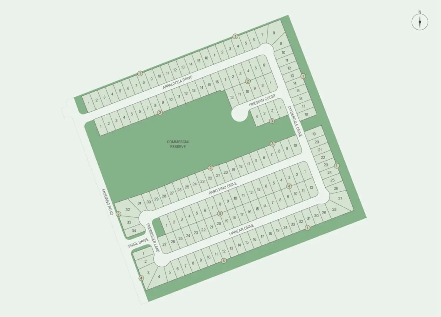 Mustang Ridge Detached Alvin Texas Usa preconstruction