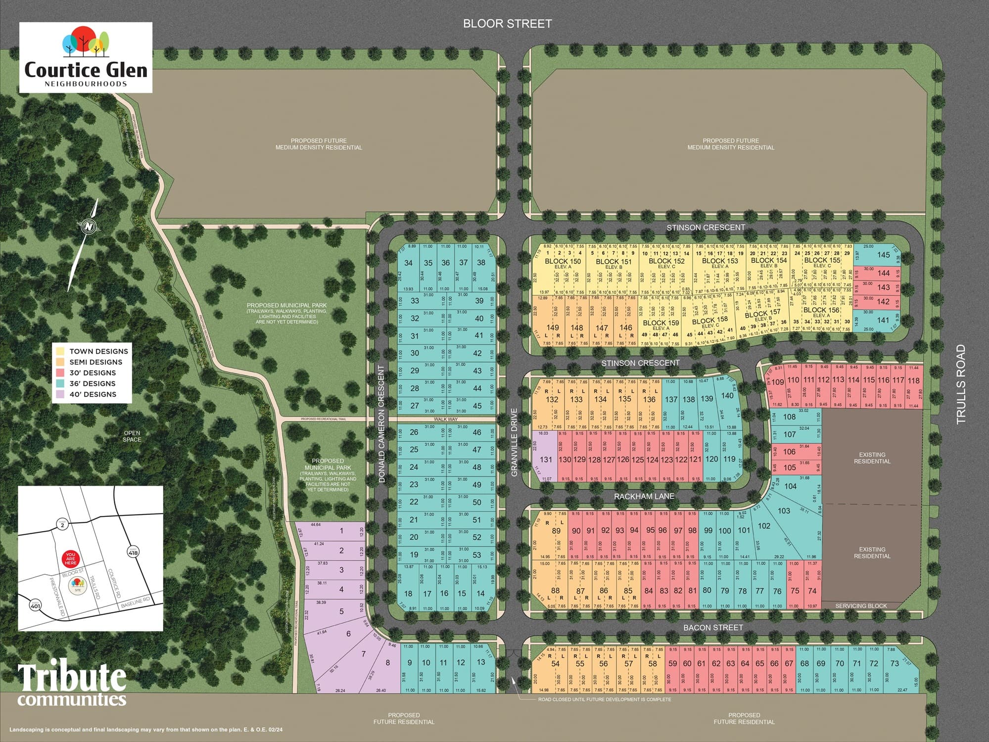 Courtice Glen Detached Courtice Ontario Canada preconstruction