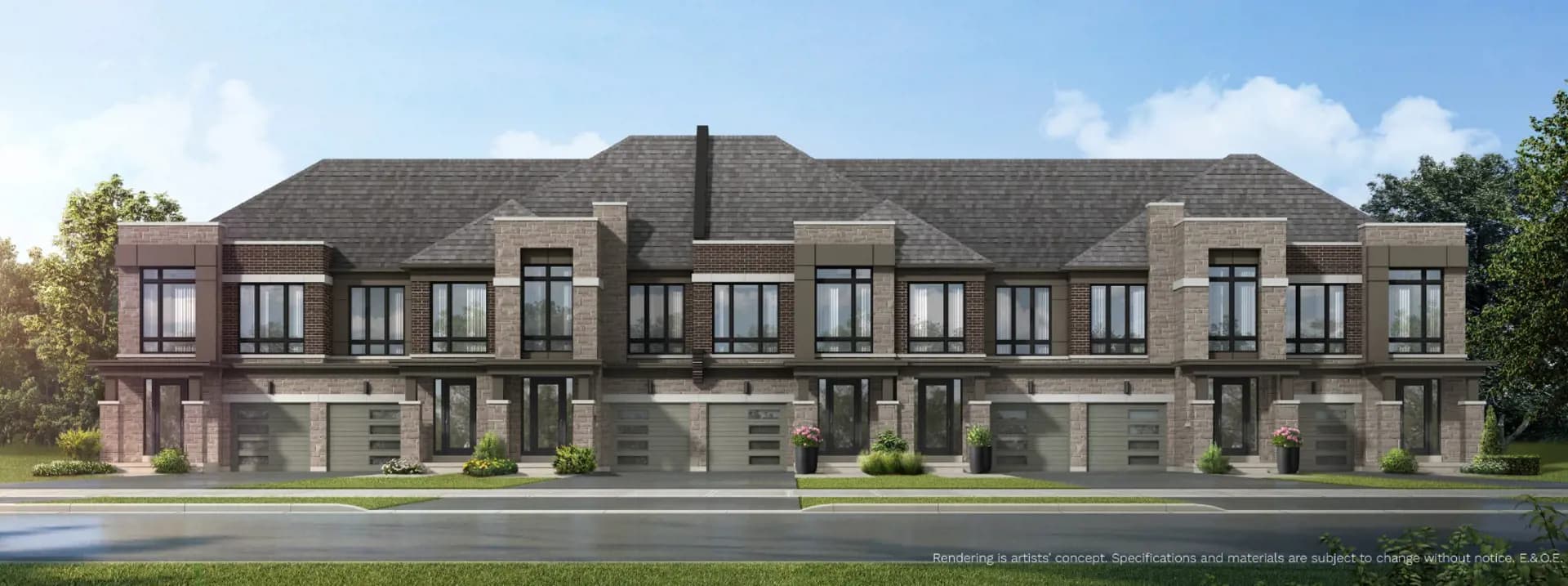 Livello Towns Townhouse Bolton Ontario Canada preconstruction