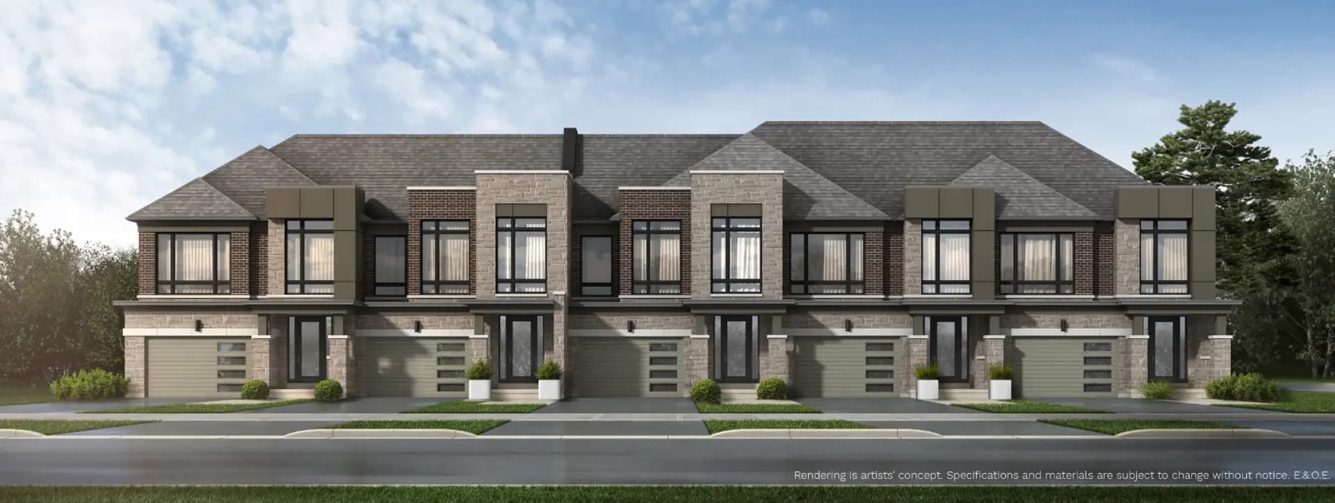 Livello Towns Townhouse Bolton Ontario Canada preconstruction