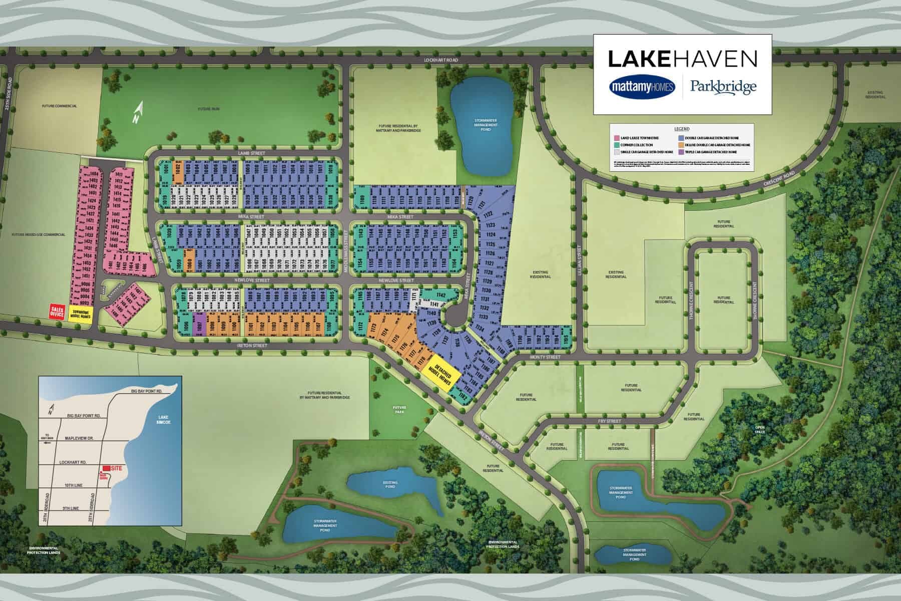 Lakehaven Towns Detached Innisfil Ontario Canada preconstruction