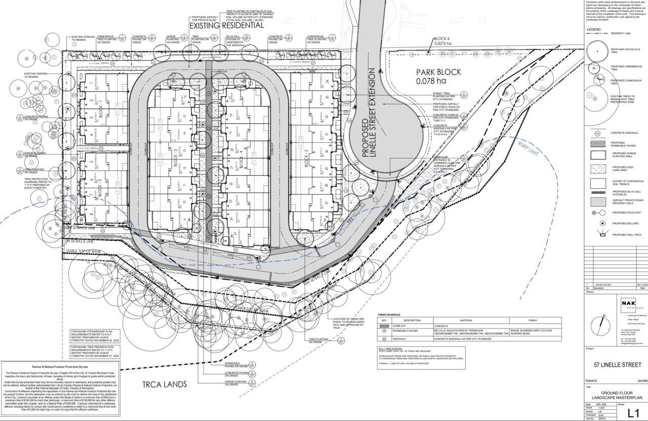 Linbury Hill Townhouse Toronto Ontario Canada preconstruction