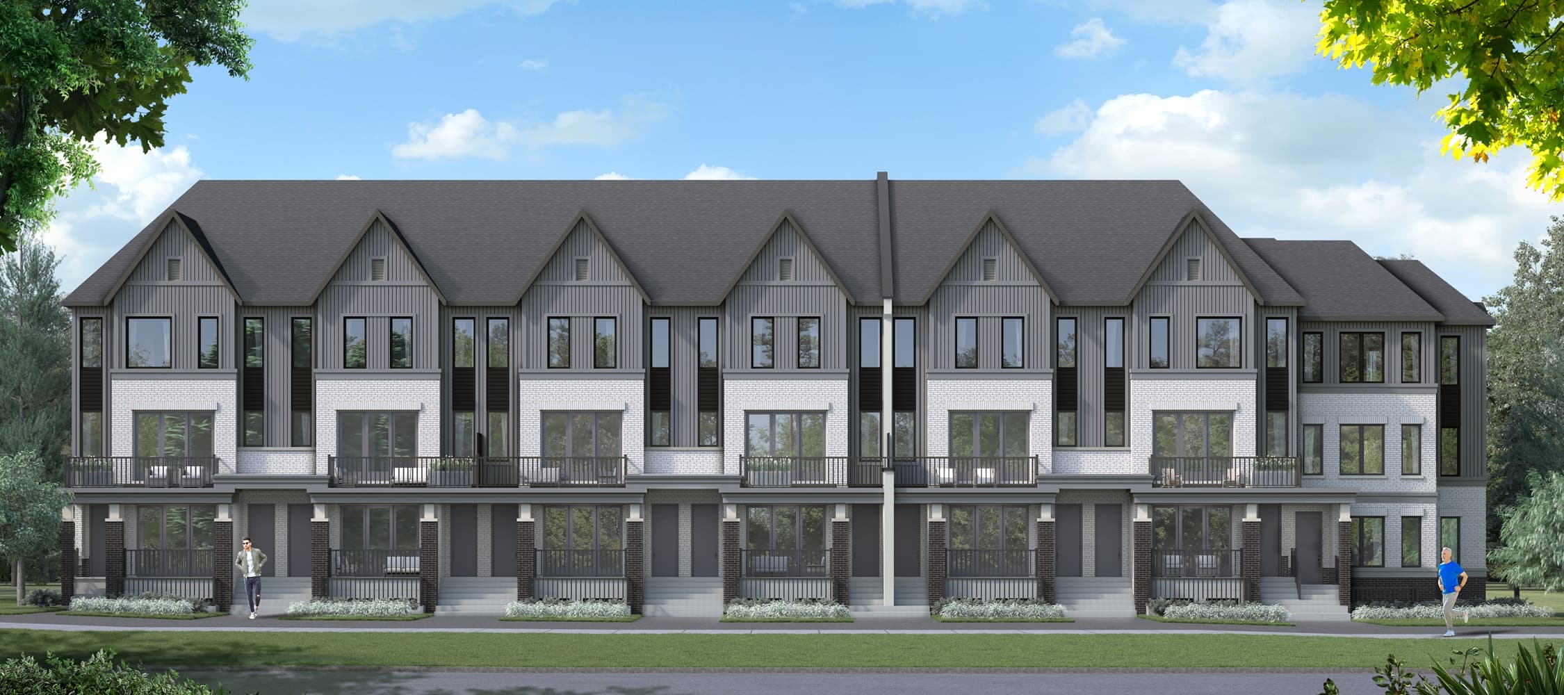 Time in Ajax Urban Towns Townhouse Ajax Ontario Canada preconstruction