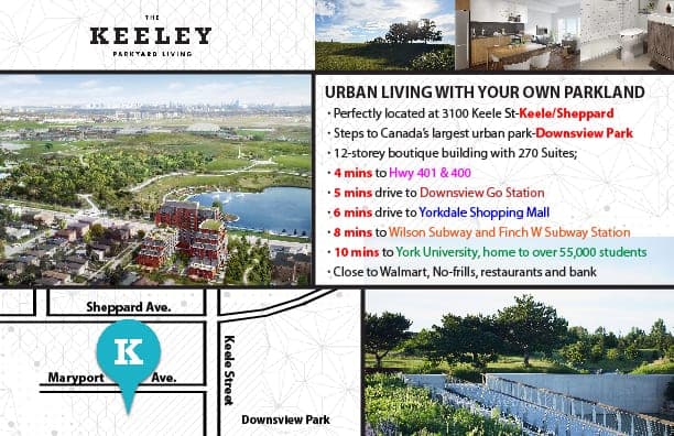 Keeley Condos North York Ontario Canada preconstruction