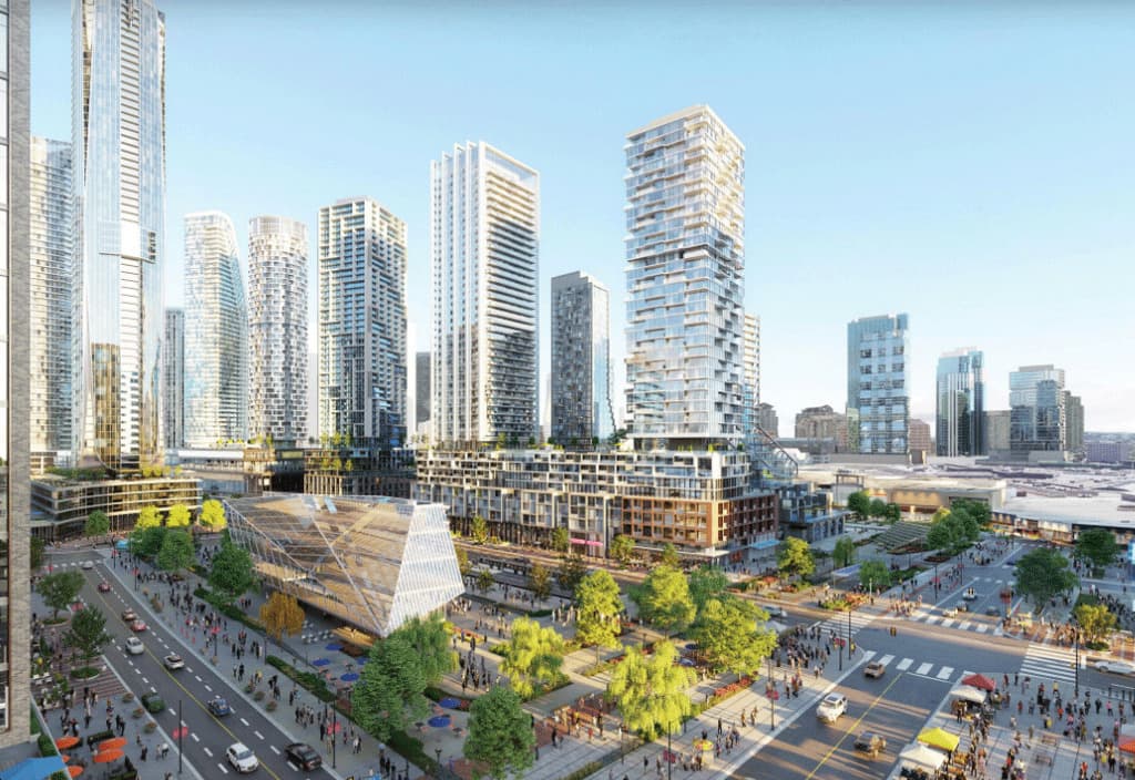 Condominiums at Square One District - 1702799115935 Panoramic View of Square One District Condos Community and Towers 16 v80 full Condominiums at Square One District - 1702799115935 Panoramic View of Square One District Condos Community and Towers 16 v80 full