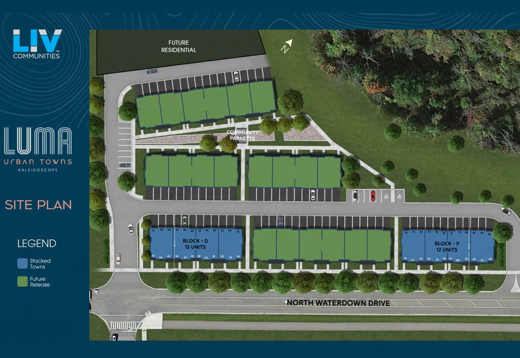 Luma Urban Towns at Kaleidoscope - 909 N Waterdown Dr, Hamilton, ON L0R 2H9, Canada Luma Urban Towns at Kaleidoscope - 909 N Waterdown Dr, Hamilton, ON L0R 2H9, Canada