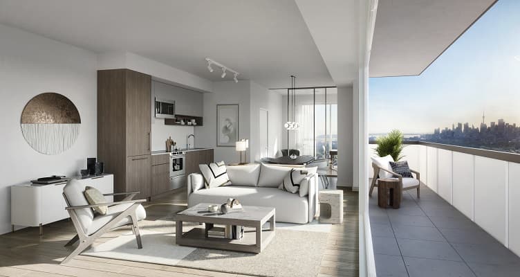 The Main tower II at Dawes Condo Toronto Ontario Canada preconstruction The Main tower II at Dawes Condo Toronto Ontario Canada preconstruction