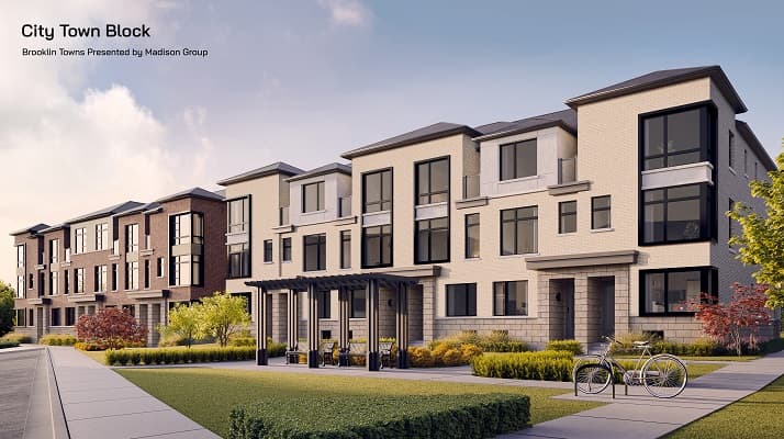 Brooklin Towns Townhouse Whitby Ontario Canada preconstruction Brooklin Towns Townhouse Whitby Ontario Canada preconstruction