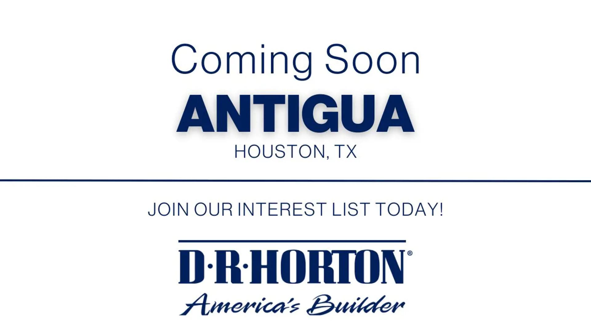 Antigua Detached Houston Texas Usa preconstruction Antigua Detached Houston Texas Usa preconstruction