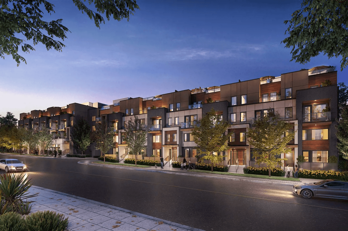 Amsterdam Urban Towns Townhouse in Toronto, Ontario, Canada preconstruction Amsterdam Urban Towns Townhouse in Toronto, Ontario, Canada preconstruction